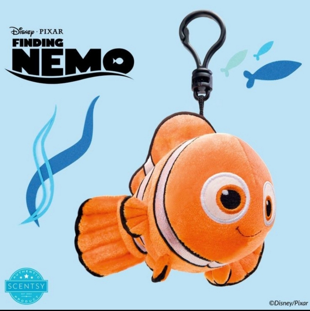 NEW FINDING NEMO SCENTSY BUDDY CLIP
